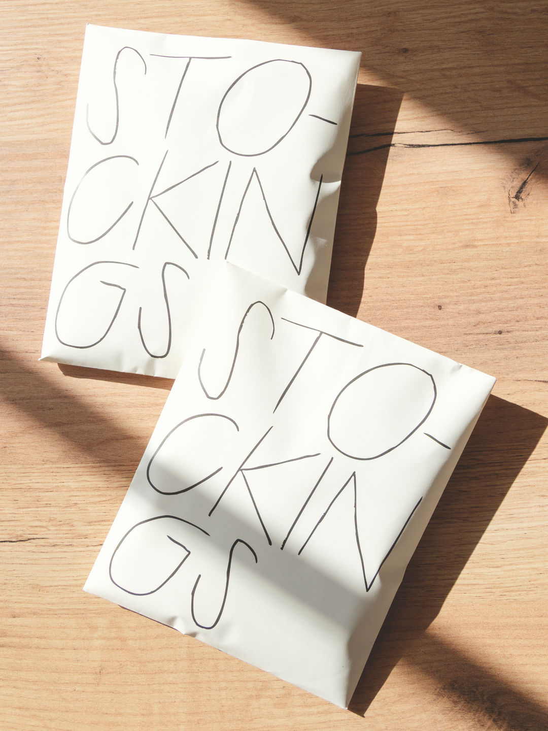 Набір з двох пар панчіх з резинкою