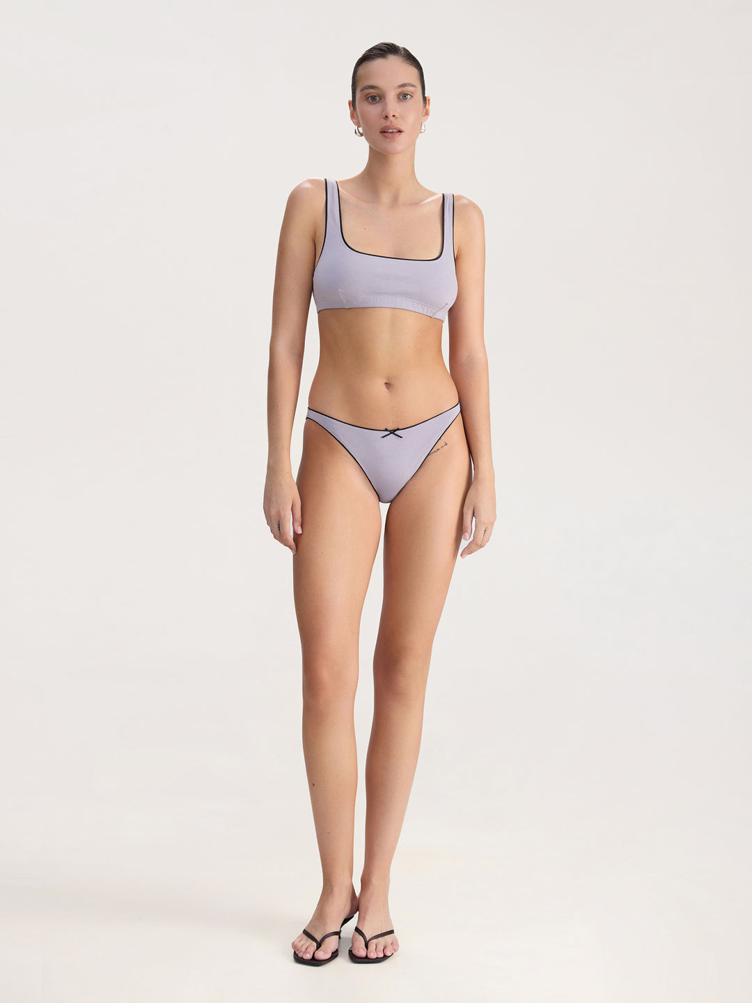 Ліловий топ Carré